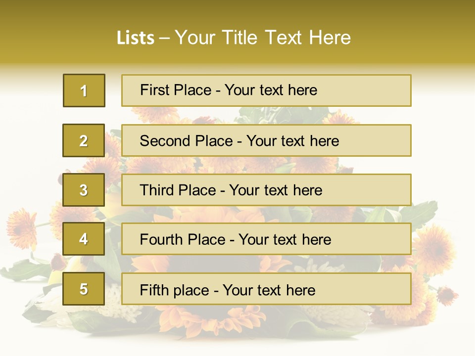 Anniversary Postcard Thank PowerPoint Template