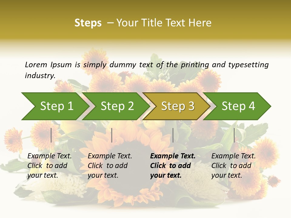 Anniversary Postcard Thank PowerPoint Template