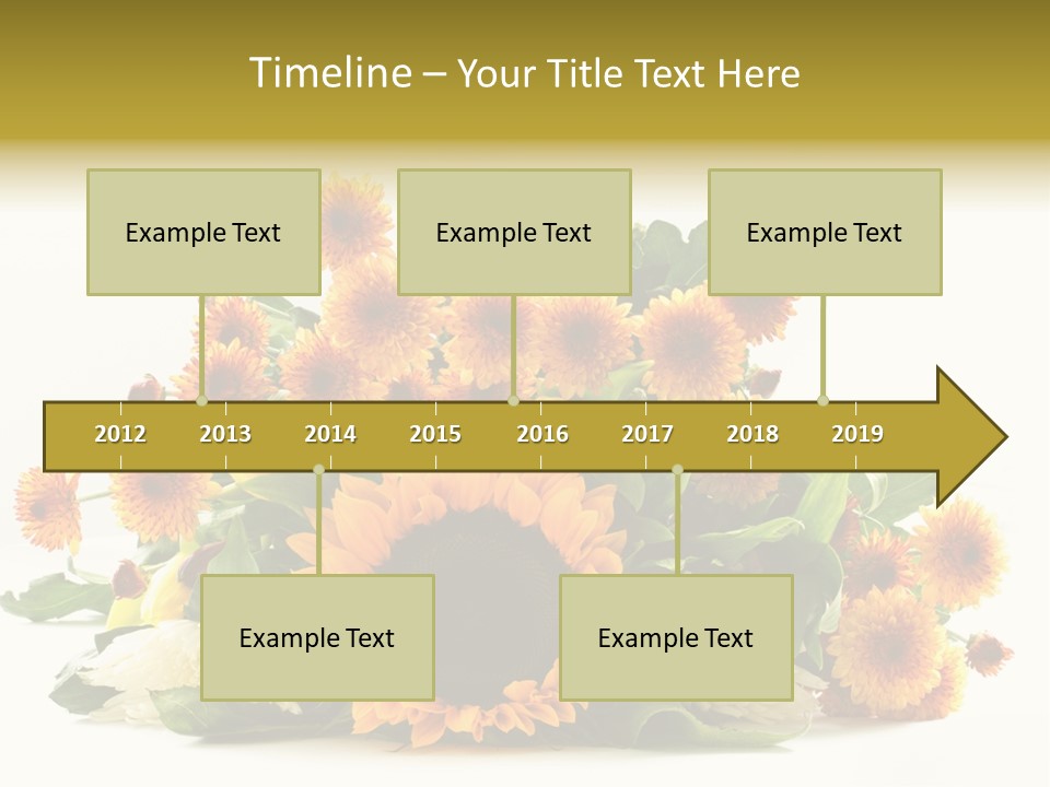 Anniversary Postcard Thank PowerPoint Template