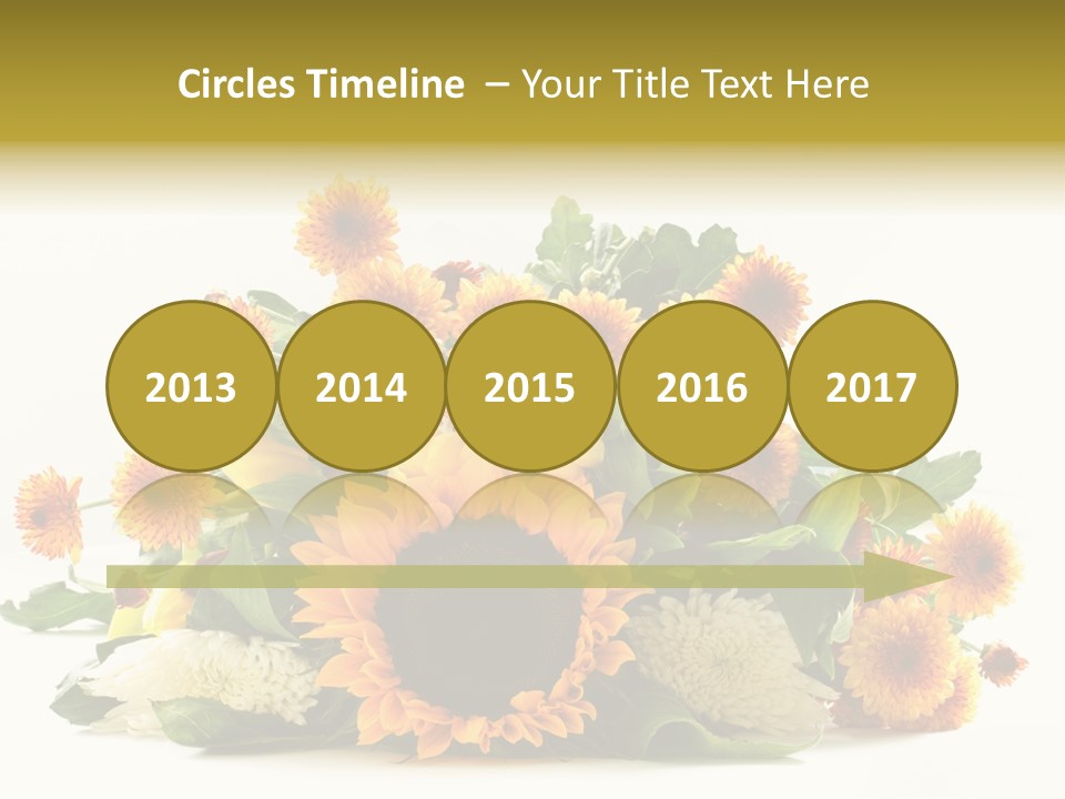 Anniversary Postcard Thank PowerPoint Template