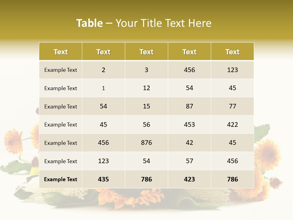 Anniversary Postcard Thank PowerPoint Template