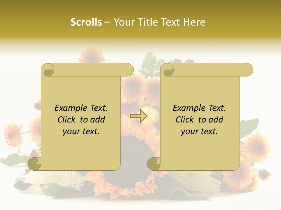 Anniversary Postcard Thank PowerPoint Template