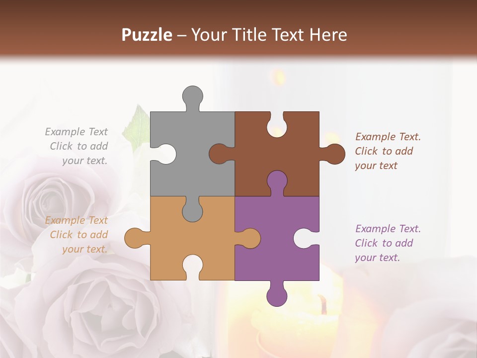 Bottle Aroma Pot Relaxation PowerPoint Template