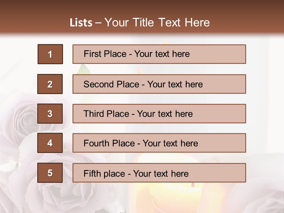 Bottle Aroma Pot Relaxation PowerPoint Template