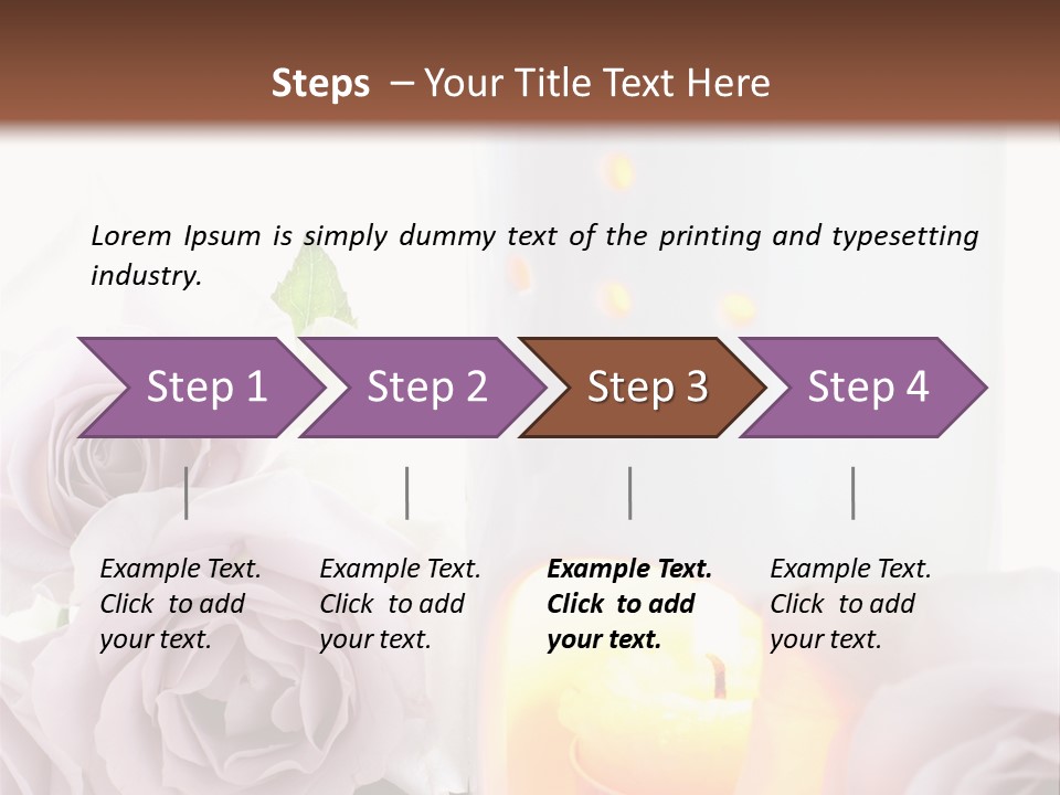 Bottle Aroma Pot Relaxation PowerPoint Template