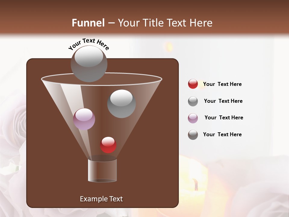 Bottle Aroma Pot Relaxation PowerPoint Template