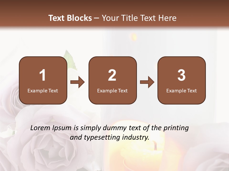 Bottle Aroma Pot Relaxation PowerPoint Template