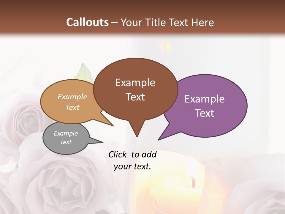 Bottle Aroma Pot Relaxation PowerPoint Template