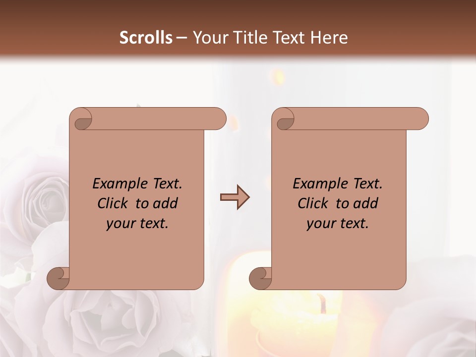Bottle Aroma Pot Relaxation PowerPoint Template