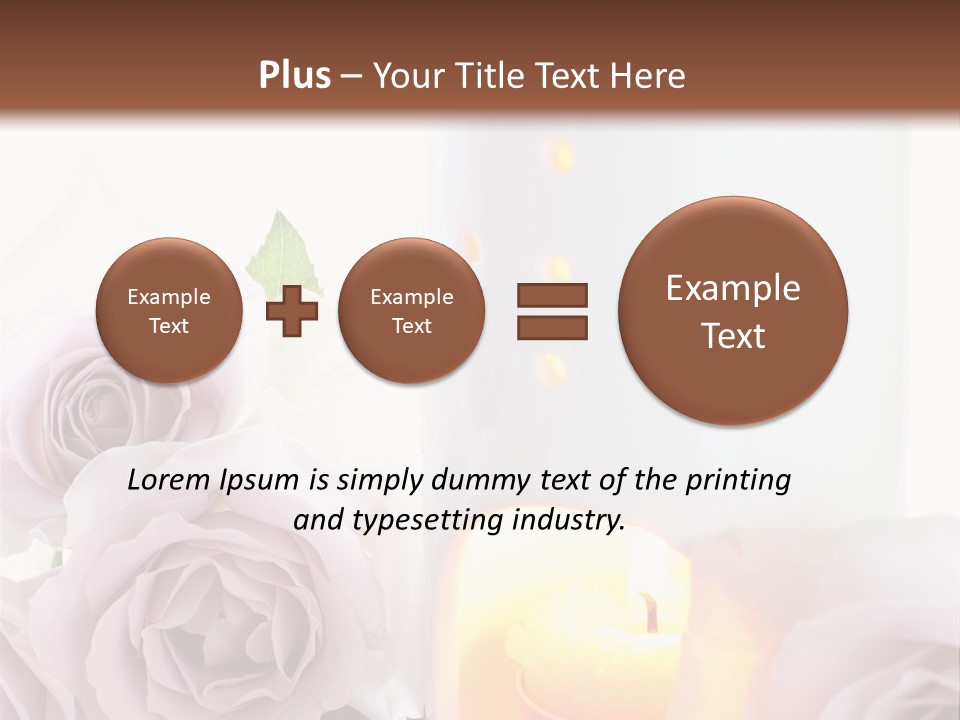 Bottle Aroma Pot Relaxation PowerPoint Template