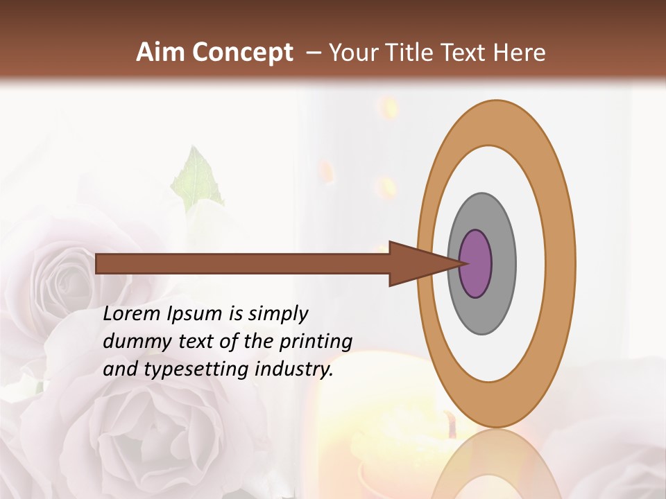 Bottle Aroma Pot Relaxation PowerPoint Template