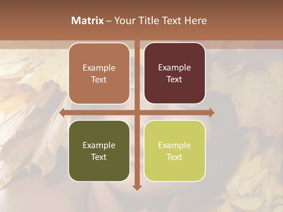 Long Female White PowerPoint Template