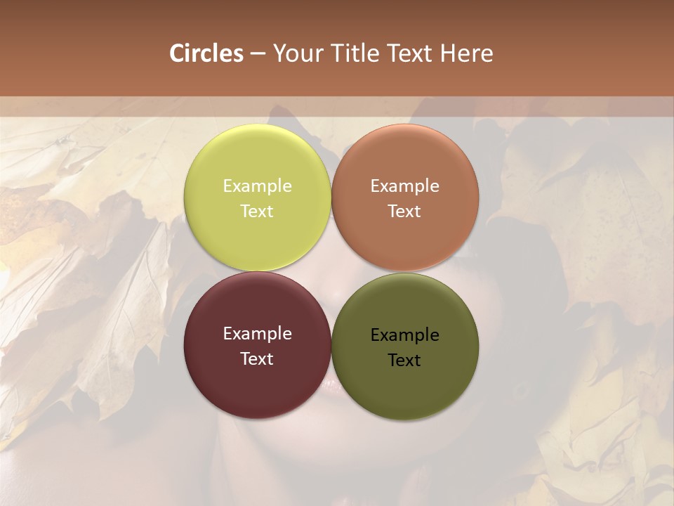 Long Female White PowerPoint Template