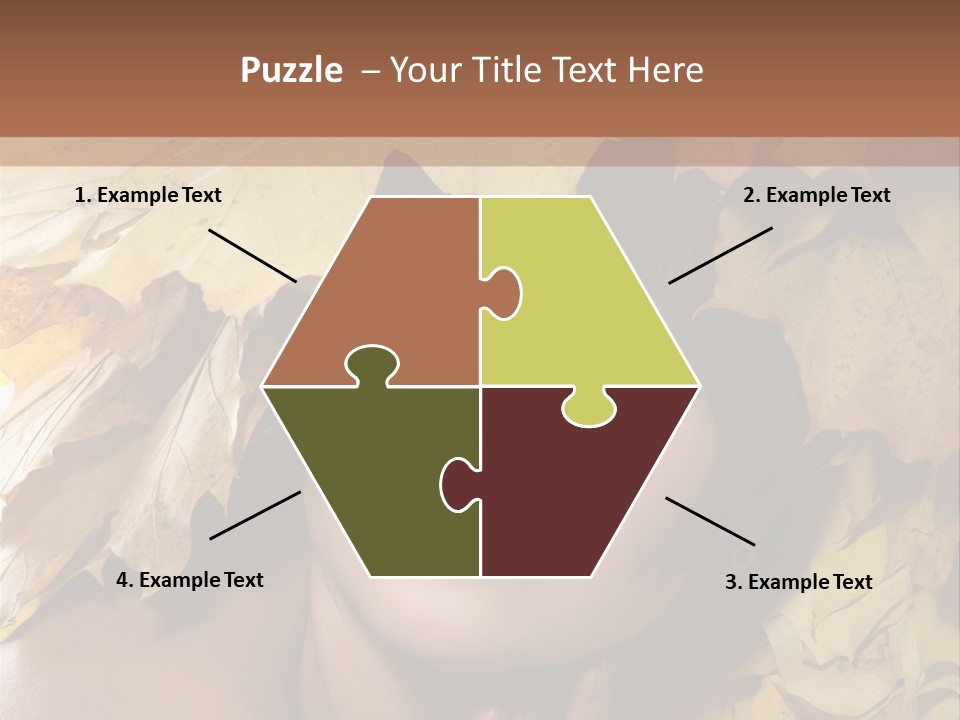 Long Female White PowerPoint Template