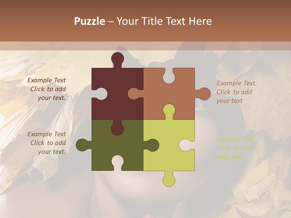 Long Female White PowerPoint Template