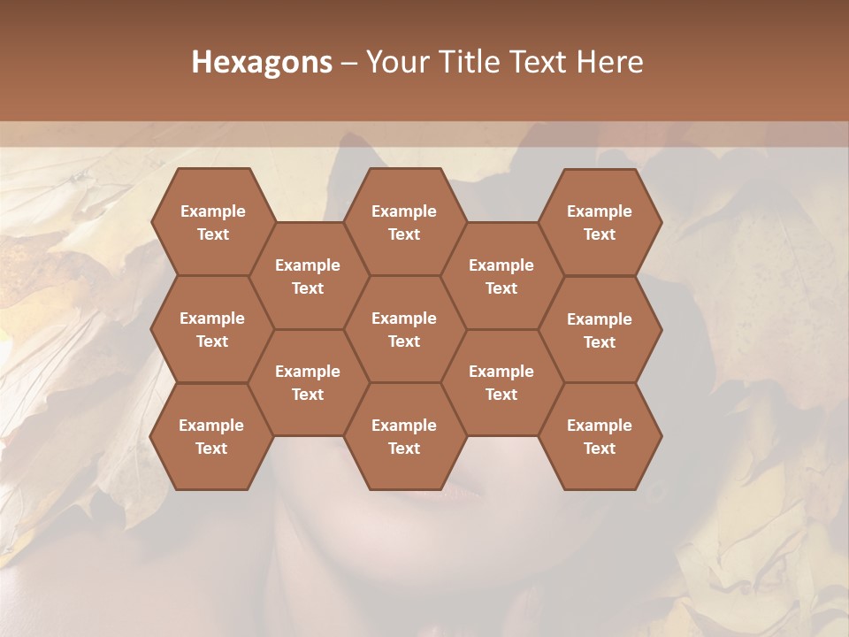 Long Female White PowerPoint Template