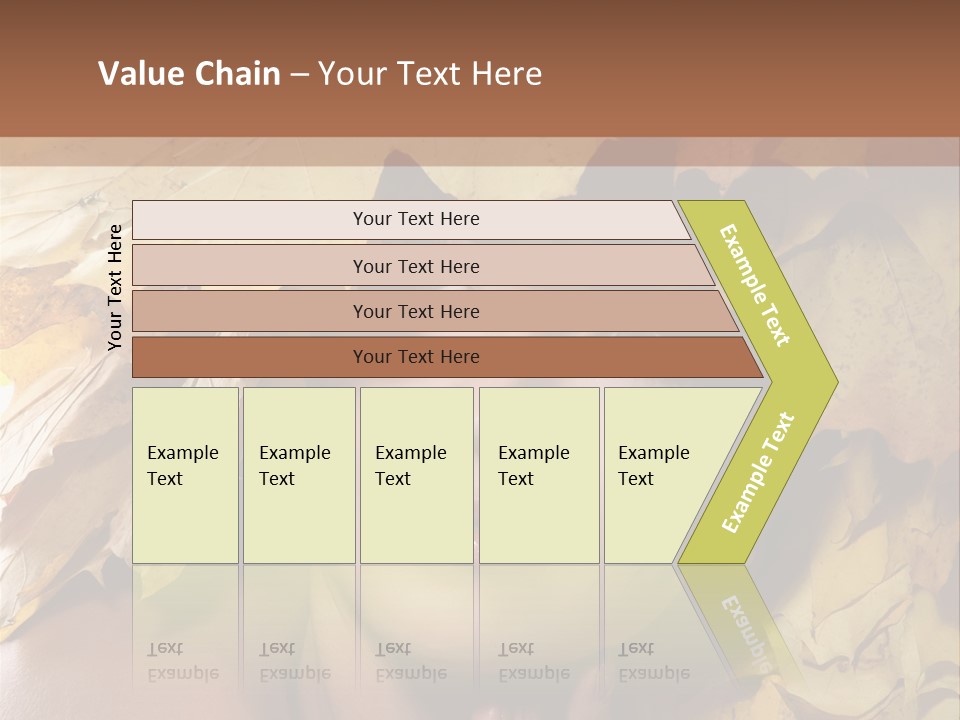 Long Female White PowerPoint Template