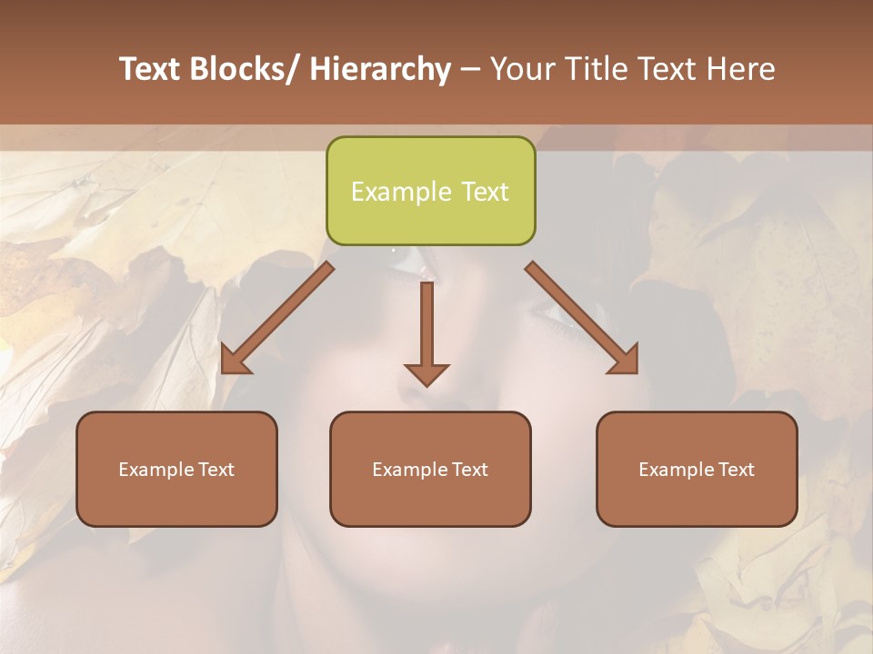 Long Female White PowerPoint Template