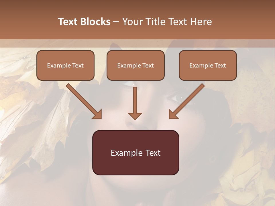 Long Female White PowerPoint Template