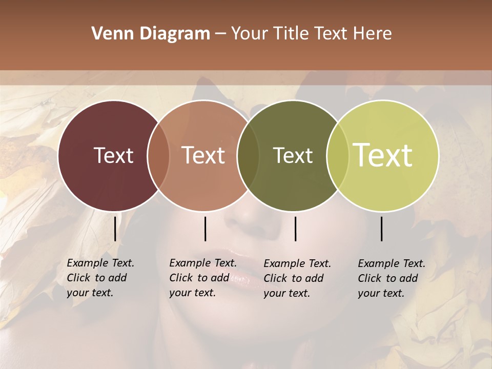 Long Female White PowerPoint Template