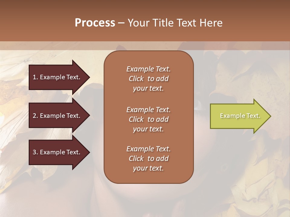 Long Female White PowerPoint Template
