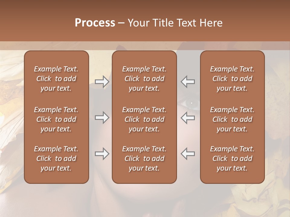 Long Female White PowerPoint Template