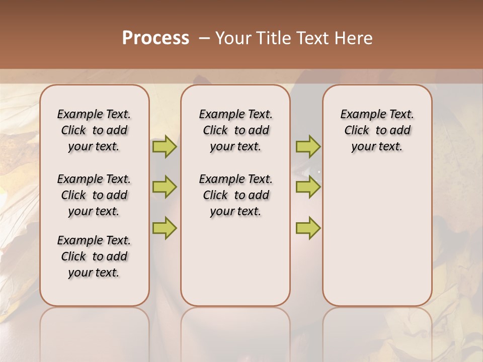 Long Female White PowerPoint Template