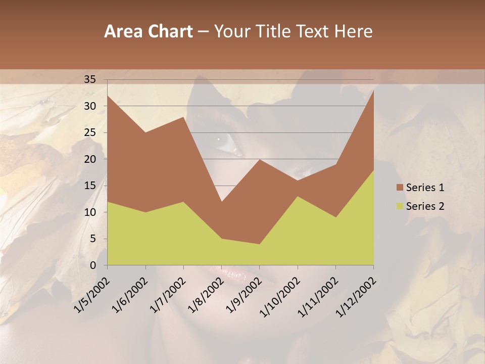 Long Female White PowerPoint Template