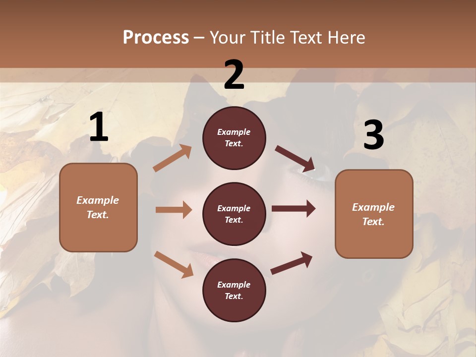 Long Female White PowerPoint Template