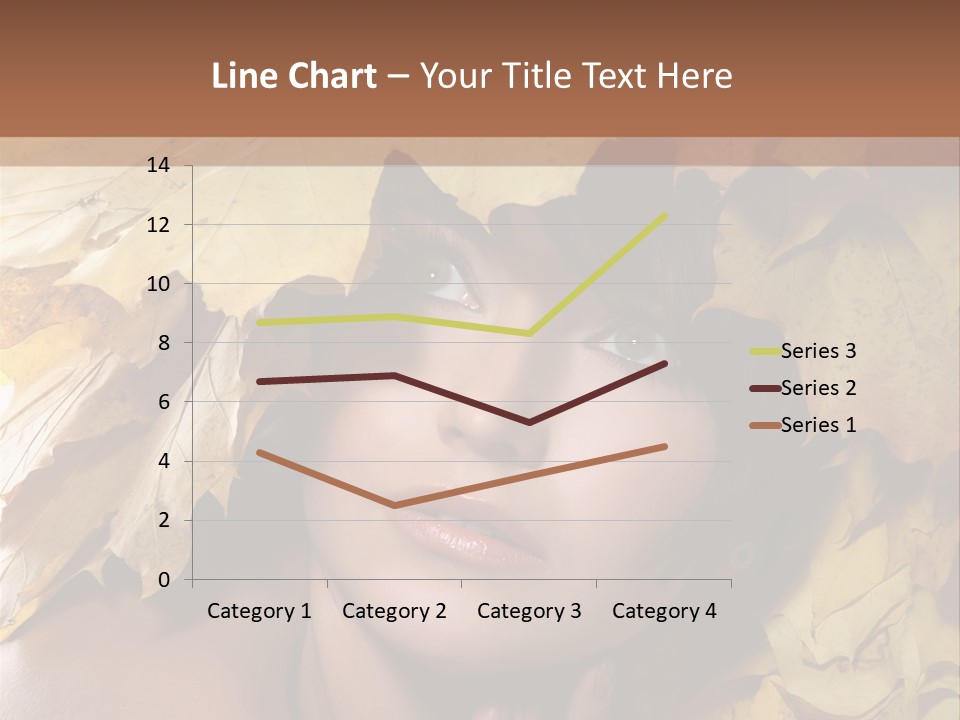 Long Female White PowerPoint Template