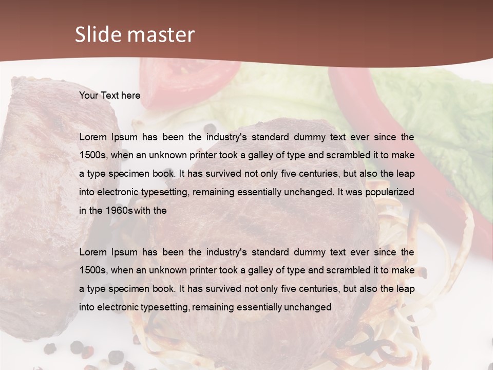 Green Fresh Organic PowerPoint Template