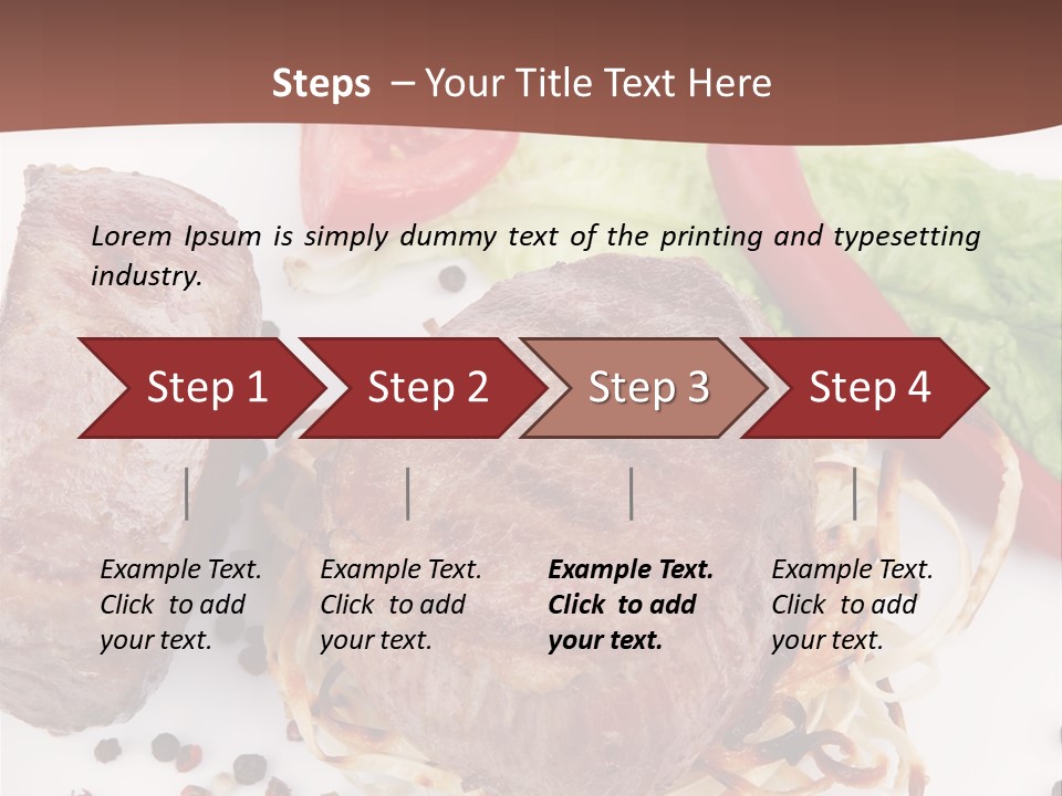 Green Fresh Organic PowerPoint Template
