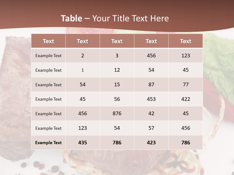 Green Fresh Organic PowerPoint Template