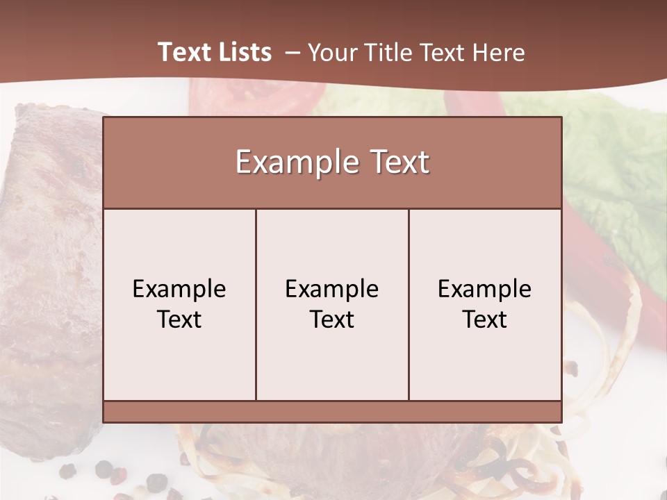 Green Fresh Organic PowerPoint Template