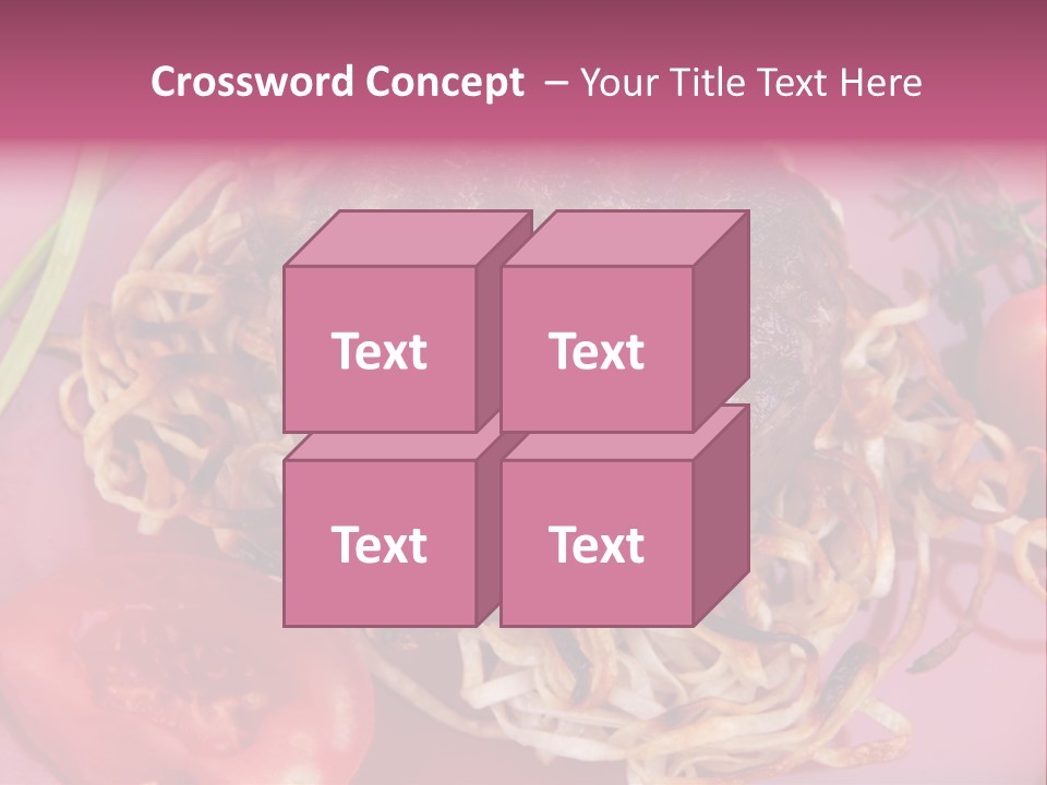 Autumn Nobody Cutlery PowerPoint Template
