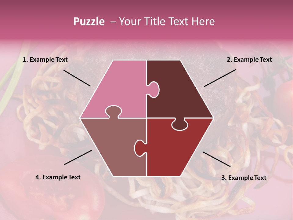 Autumn Nobody Cutlery PowerPoint Template