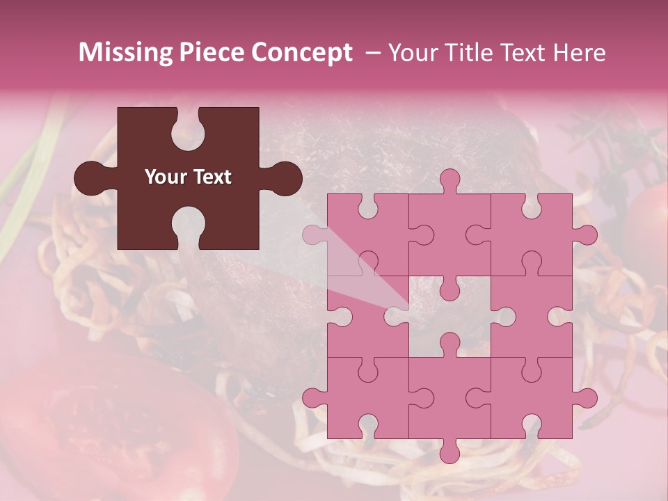 Autumn Nobody Cutlery PowerPoint Template