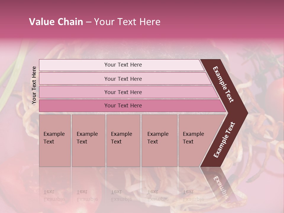 Autumn Nobody Cutlery PowerPoint Template