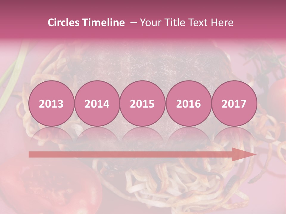 Autumn Nobody Cutlery PowerPoint Template