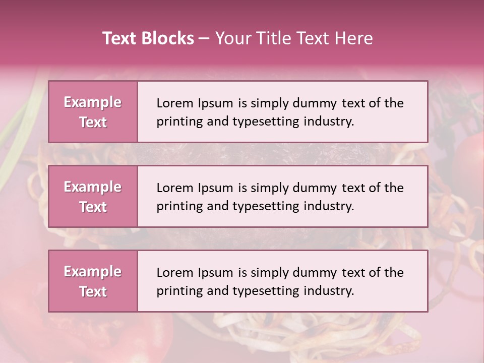 Autumn Nobody Cutlery PowerPoint Template