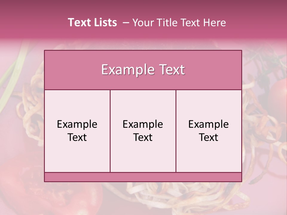 Autumn Nobody Cutlery PowerPoint Template