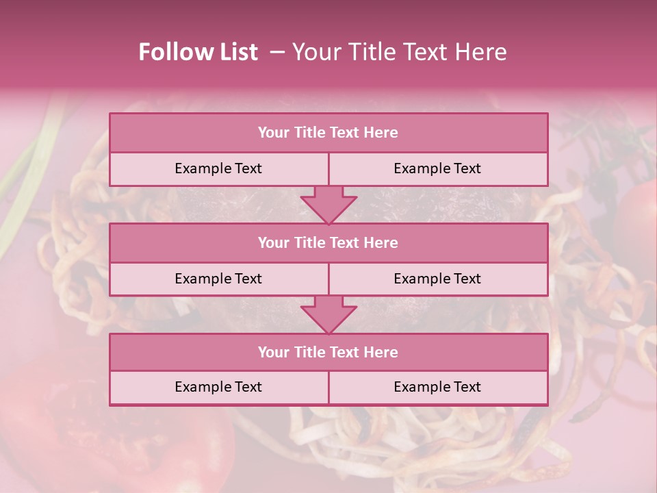 Autumn Nobody Cutlery PowerPoint Template