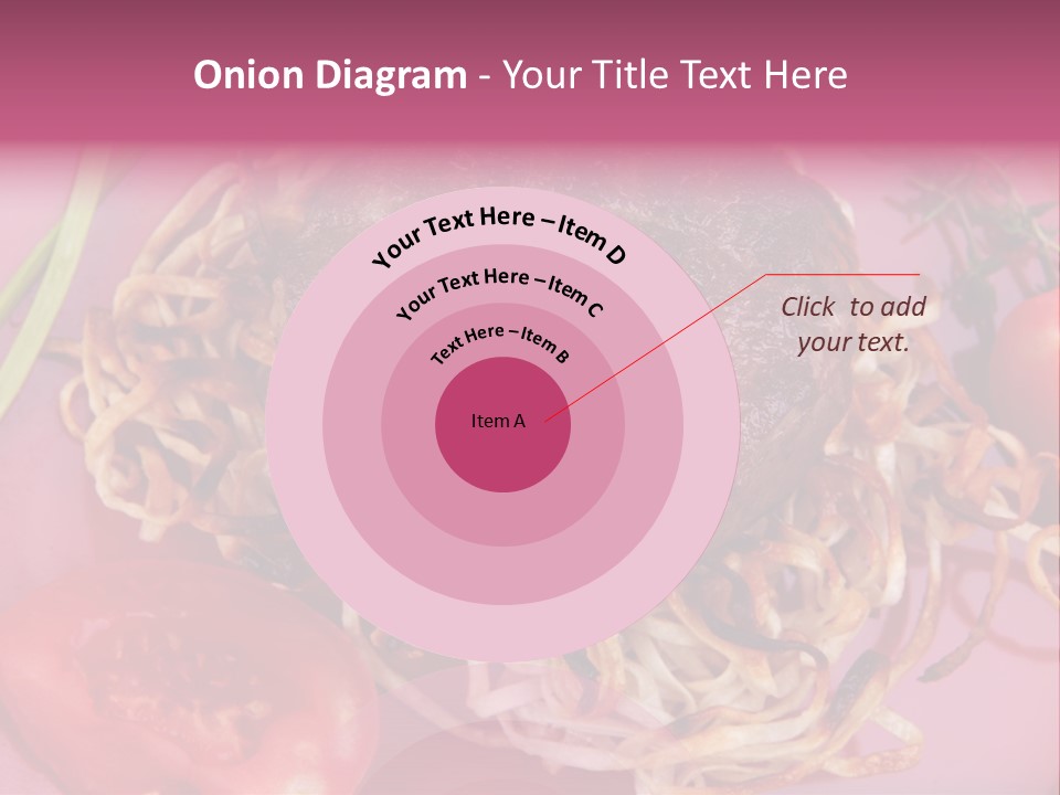 Autumn Nobody Cutlery PowerPoint Template