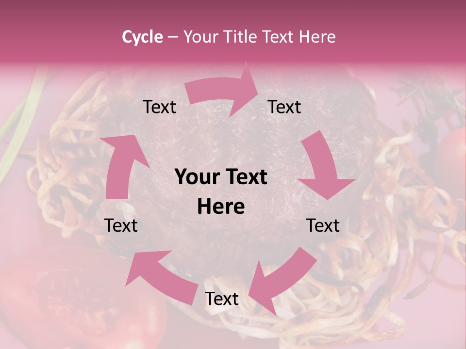 Autumn Nobody Cutlery PowerPoint Template