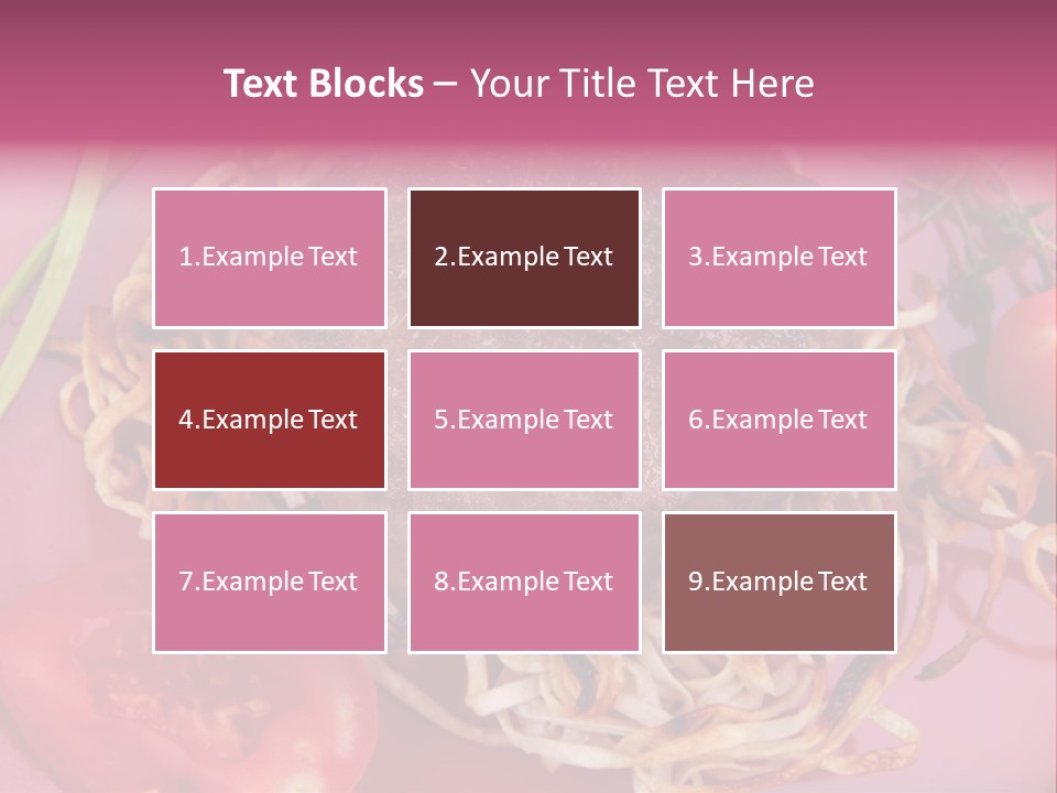 Autumn Nobody Cutlery PowerPoint Template