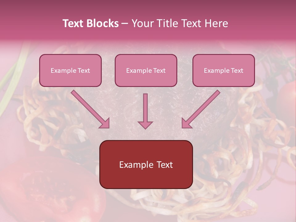 Autumn Nobody Cutlery PowerPoint Template
