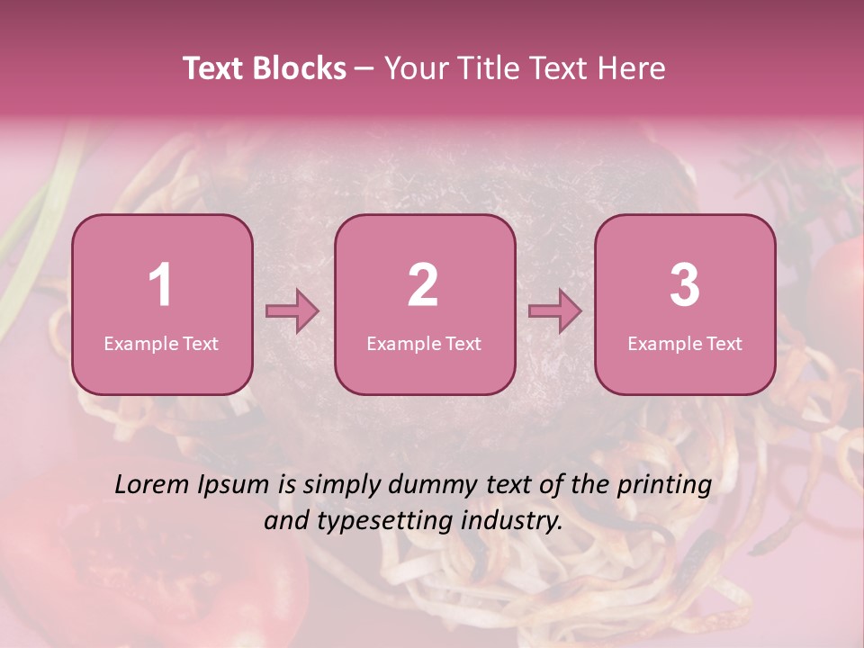 Autumn Nobody Cutlery PowerPoint Template