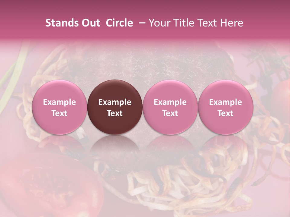 Autumn Nobody Cutlery PowerPoint Template