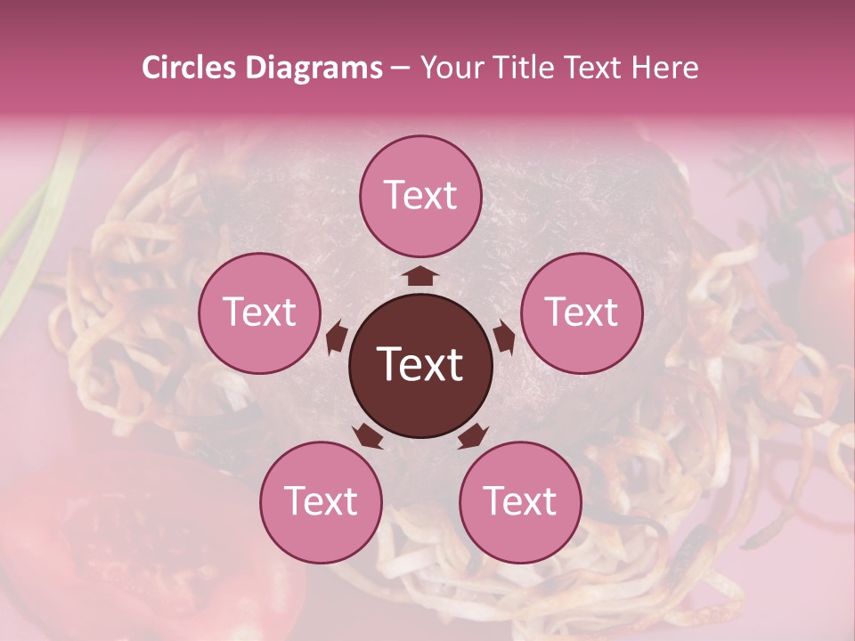 Autumn Nobody Cutlery PowerPoint Template