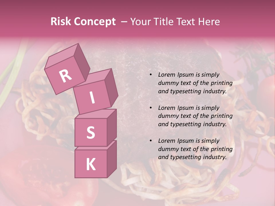 Autumn Nobody Cutlery PowerPoint Template